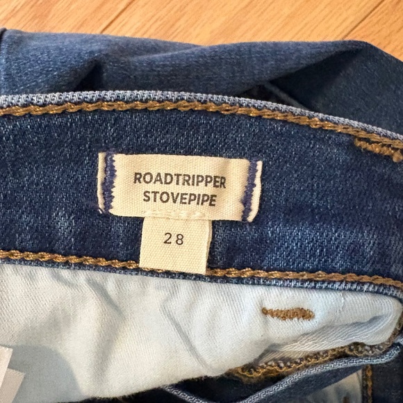 Madewell Roadtripper stovepipe jean medium wash size 28 - Picture 3 of 5